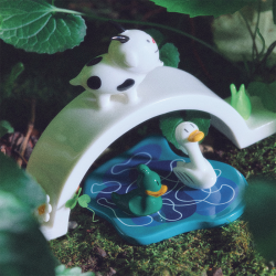 Figura Presépio Signorina Due Cornetti – Happy Eternity Baby – Alessi