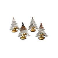 Conjunto de 4 Marcadores de Mesa – Inox – BarkPlaceTree – Alessi