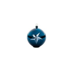 Ornamento Estrela para Árvore – Azul – da coleção Blue Christmas – A Di Alessi