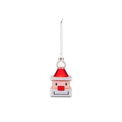 Ornamento de Natal Pai Natal Cubo – Le Palle Quadrate – Alessi