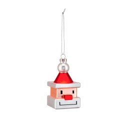 Ornamento de Natal Pai Natal Cubo – Le Palle Quadrate – Alessi