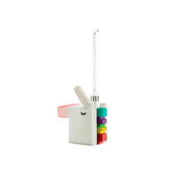 Ornamento de Natal Unicórnio Cubo – Le Palle Quadrate – Alessi
