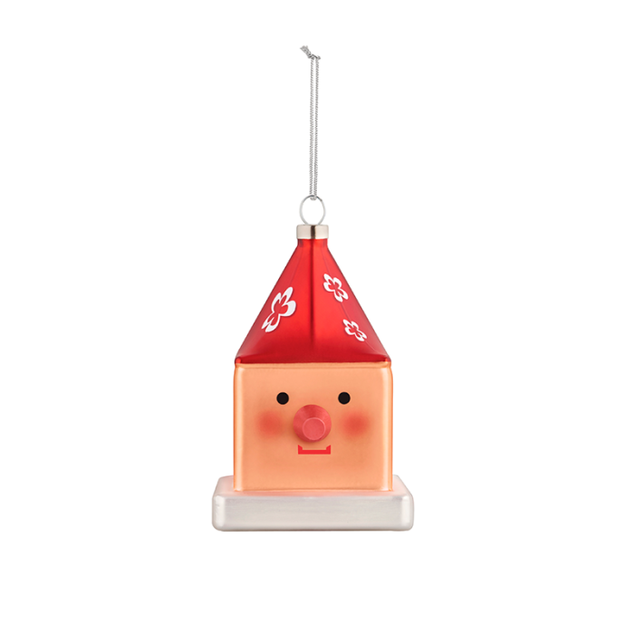 Ornamento de Natal Cubocchio – Le Palle Quadrate – Alessi
