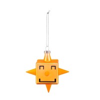 Ornamento de Natal Estrela Cubo – Le Palle Quadrate – Alessi