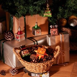 Ornamento de Natal Árvore Natal Cubo – Le Palle Quadrate – Alessi