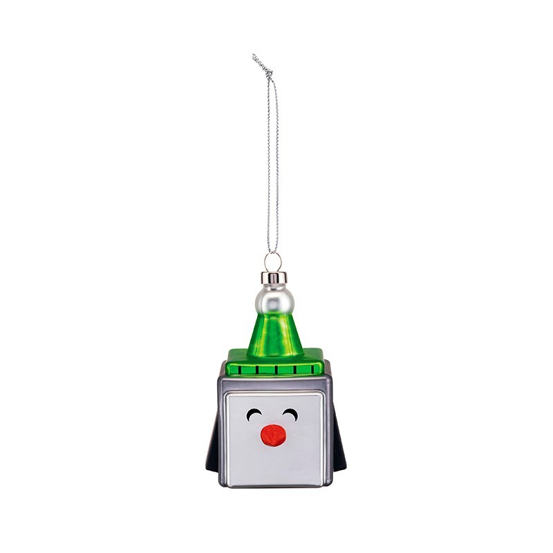 Ornamento de Natal Pinguim Cubo – Le Palle Quadrate – Alessi