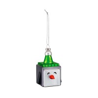 Ornamento de Natal Pinguim Cubo – Le Palle Quadrate – Alessi
