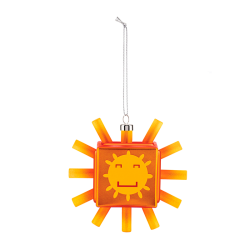 Ornamento de Natal Sol Cubo – Le Palle Quadrate – Alessi