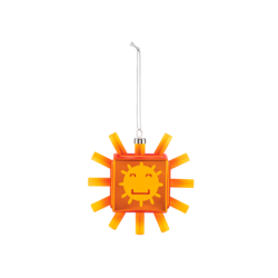 Ornamento de Natal Sol Cubo – Le Palle Quadrate – Alessi