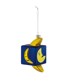 Ornamento de Natal Lua Cubo – Le Palle Quadrate – Alessi