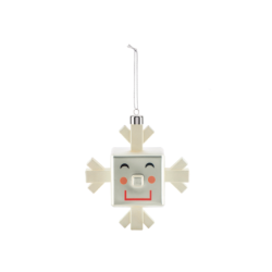 Ornamento de Natal Floco de Neve Cubo – Le Palle Quadrate – Alessi