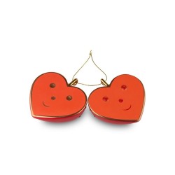 Ornamento de Natal – Cuore e Cuora – Alessi