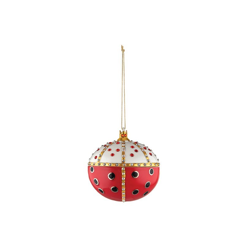 Bola Ornamento de Natal – Re Coccinello – Alessi