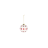 Bola de Natal Estrela – Branco