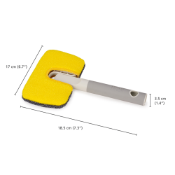 Limpa Superfícies 2 em 1 – Cinza – CleanTech – Joseph Joseph