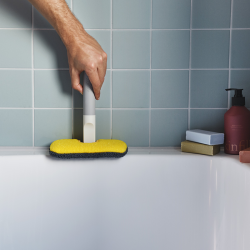 Limpa Superfícies 2 em 1 – Cinza – CleanTech – Joseph Joseph