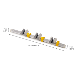 Suporte para Utensílios de Limpeza – Cinza – Cleantech – Joseph Joseph