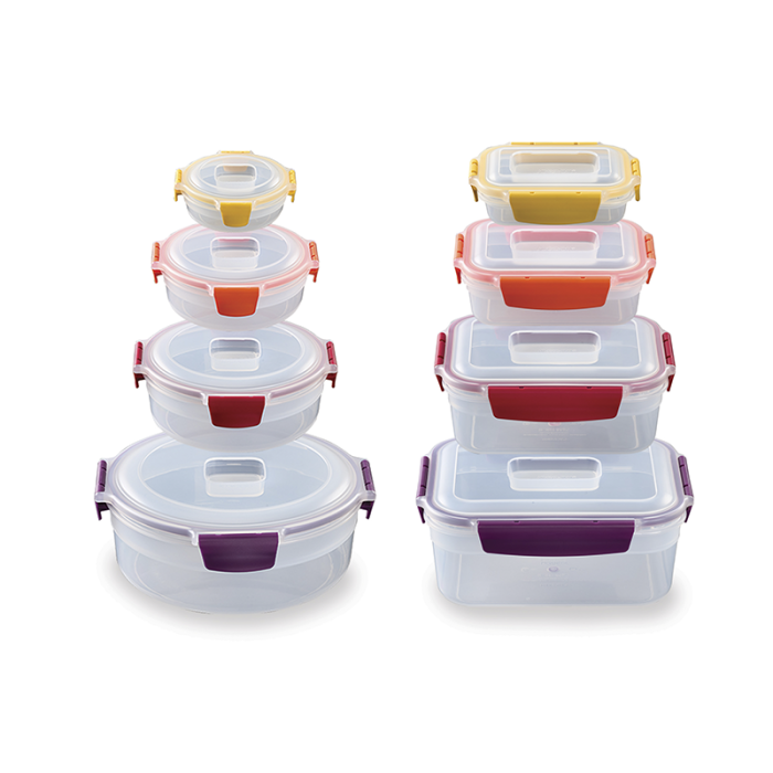 Conjunto 8 Recipientes Diversos – Multicolorido – Nest Lock – Joseph Joseph