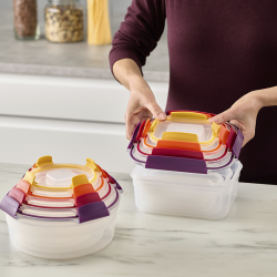 Conjunto 8 Recipientes Diversos – Multicolorido – Nest Lock – Joseph Joseph
