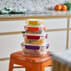 Conjunto 8 Recipientes Diversos – Multicolorido – Nest Lock – Joseph Joseph
