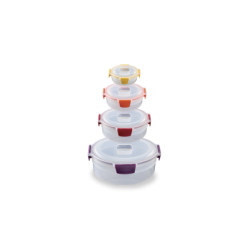Conjunto 4 Recipientes Redondos Diversos – Multicolorido – Nest Lock – Joseph Joseph