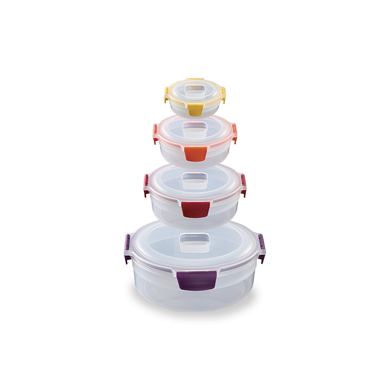 Conjunto 4 Recipientes Redondos Diversos – Multicolorido – Nest Lock – Joseph Joseph