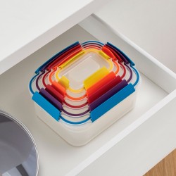 Conjunto de 5 Caixas de Armazenamento – Multicolorido – Nest Lock – Joseph Joseph