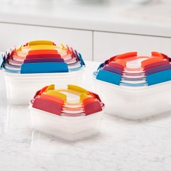 Conjunto de 5 Caixas de Armazenamento – Multicolorido – Nest Lock – Joseph Joseph