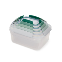 Conj. de 5 Caixas de Armazenamento – Sage – Nest Lock – Joseph Joseph