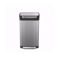 Balde do Lixo Compactador – Prateado – Titan 30 – Joseph Joseph