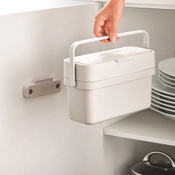 Recipiente para Lixo Orgânico – Cinza Claro – Compo4 – Joseph Joseph