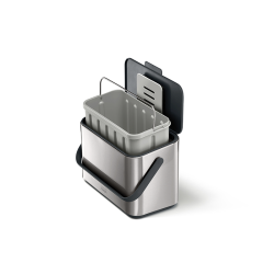 Recipiente para Resíduos Alimentares 4L – Cinza – Collect – Joseph Joseph