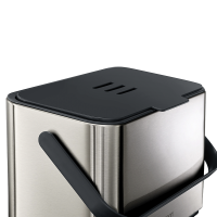 Recipiente para Resíduos Alimentares 4L – Cinza – Collect – Joseph Joseph