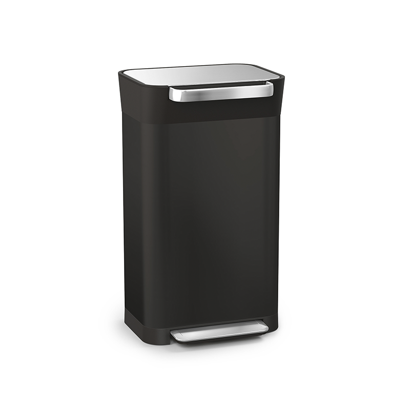 Balde do Lixo Compactador – Preto – Titan 30 – Joseph Joseph