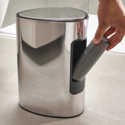 4 Rolos de Sacos Reciclados para o Lixo (x80) – Cinza – IW8 – Joseph Joseph