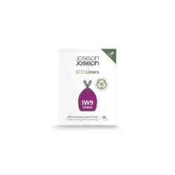 Sacos de Lixo Reciclados 10L (x80) – Cinza – IW9 – Joseph Joseph