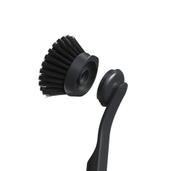 Conjunto de 2 Cabeças de Substituição para Escova – Preto – Sinktech – Joseph Joseph