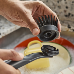 Escova de Lavar Loiça com Cabeça Substituível – Preto – SinkTech – Joseph Joseph