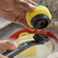 Escova de Lavar Loiça com Cabeça Substituível – Preto – SinkTech – Joseph Joseph
