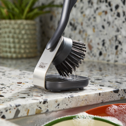 Escova de Lavar Loiça com Cabeça Substituível – Preto – SinkTech – Joseph Joseph