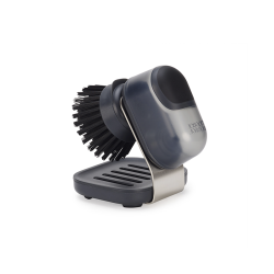 Escova com Doseador de Detergente e Suporte – Transparente – Sinktech – Joseph Joseph