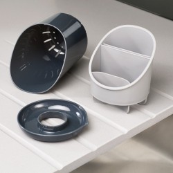 Escorredor e Organizador de Talheres – Cinza – Dock – Joseph Joseph