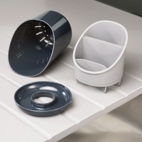 Escorredor e Organizador de Talheres – Cinza – Dock – Joseph Joseph