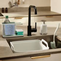 Recipiente para Lavar Loiça – Pedra e Verde – Wash&Drain – Joseph Joseph