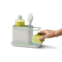 Organizador de Lava Loiça – Pedra e Verde – Caddy Pequeno – Joseph Joseph