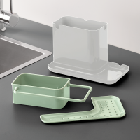 Organizador de Lava Loiça – Pedra e Verde – Caddy Pequeno – Joseph Joseph