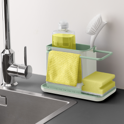 Organizador de Lava Loiça – Pedra e Verde – Caddy Pequeno – Joseph Joseph