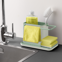 Organizador de Lava Loiça – Pedra e Verde – Caddy Pequeno – Joseph Joseph