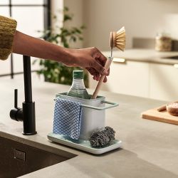 Organizador de Lava Loiça – Pedra e Verde – Caddy Pequeno – Joseph Joseph