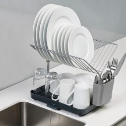 Escorredor de Loiça – Cinza – Y-Rack – Joseph Joseph